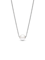 Treated Freshwater Cultured Pearl Collier Necklace - Sterling silver