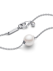 Treated Freshwater Cultured Pearl Collier Necklace - Sterling silver