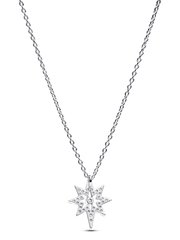 North Star Pendant Necklace - Sterling silver