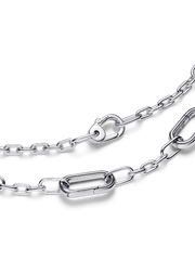 Five Links Chain Necklace - Sterling silver