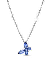 Butterfly Pendant Necklace - Sterling silver