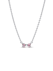 Bow Pendant Necklace - Sterling silver
