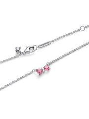 Bow Pendant Necklace - Sterling silver