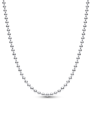 Ball Chain Necklace - Sterling silver