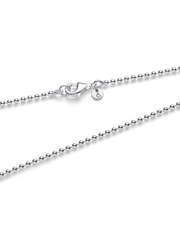 Ball Chain Necklace - Sterling silver