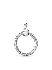 Pandora Moments Small O Pendant - Sterling silver