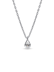 Pandora Infinite Sterling Silver Lab-grown Diamond Pendant Necklace - 0.15 ct TW, Sterling silver