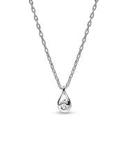 Pandora Infinite Sterling Silver Lab-grown Diamond Pendant Necklace - 0.25 ct TW, Sterling silver