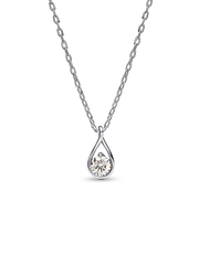 FINAL SALE - Pandora Infinite Sterling Silver Lab-grown Diamond Pendant Necklace - 0.50 ct TW, Sterling silver