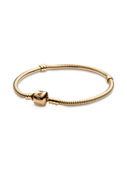 Pandora Moments Snake Chain Bracelet - 14k gold