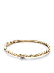 Pandora Infinite 14k Gold Lab-grown Diamond Bangle - 0.25 ct TW, 14k gold
