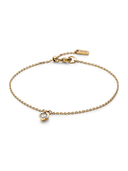 FINAL SALE - Pandora Talisman 14k Gold Lab-grown Diamond Heart Chain Bracelet - 0.25 ct TW, 14k gold