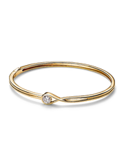 Pandora Infinite 14k Gold Lab-grown Diamond Bangle - 0.50 ct TW, 14k gold