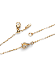 Pandora Infinite Lab-grown Diamond Pavé Bracelet - 0.10 ct TW, 14k gold