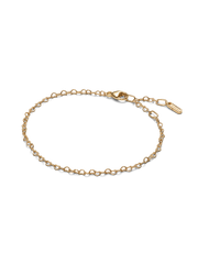 Pandora Era Linked Hearts Chain Bracelet - 14k gold