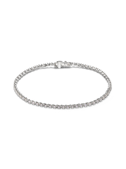 Pandora Era Lab-grown Diamond Tennis Bracelet - 1.40 ct TW, 14k white gold