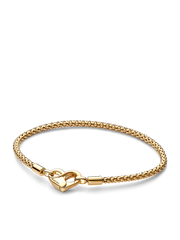 Studded Chain Bracelet - 14k gold plating