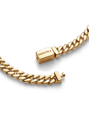 Cuban Chain Bracelet - 14k gold plating
