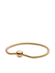 Moments Snake Chain Bracelet - 14k gold plating