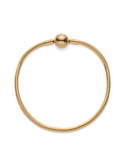 Moments Snake Chain Bracelet - 14k gold plating