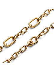 Small-Link Chain Bracelet - 14k gold plating