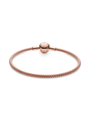FINAL SALE - Pandora Moments Mesh Bracelet - 14k rose gold plating