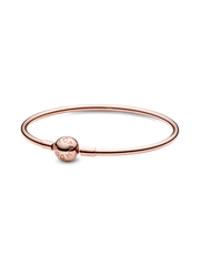 FINAL SALE - Pandora Moments Bangle - 14k rose gold plating