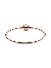 FINAL SALE - Pandora Moments Bangle - 14k rose gold plating