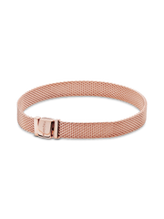 FINAL SALE - Pandora Reflexions™ Mesh Bracelet - 14k rose gold plating