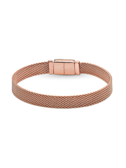 FINAL SALE - Pandora Reflexions Long Clasp Pavé Bracelet - 14k rose gold plating