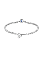 FINAL SALE - Sparkling Pavé Tennis Bracelet - Sterling silver