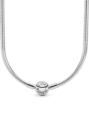 Moments Snake Chain Necklace - Sterling silver