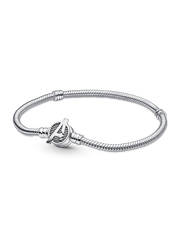 Pandora Moments Marvel The Avengers Logo Clasp Snake Chain Bracelet - Sterling silver