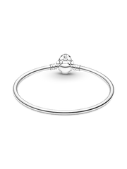 Pandora Moments Disney Stitch Biting Clasp Bangle - Sterling silver