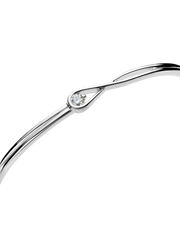 Pandora Infinite Sterling Silver Lab-grown Diamond Bangle - 0.15 ct TW, Sterling silver