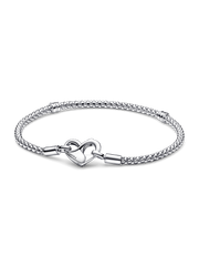 Pandora Moments Studded Chain Bracelet - Sterling silver