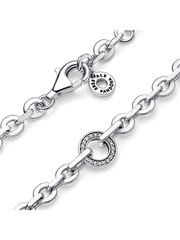 FINAL SALE - Pandora Signature Pavé Bold Chain Bracelet - Sterling silver
