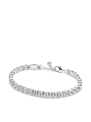 Sparkling Bold Tennis Bracelet - Sterling silver