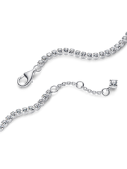 Sparkling Tennis Bracelet - Sterling silver