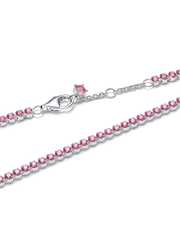 Pink Small Tennis Bracelet - Sterling silver