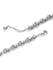 Bow Chain Bracelet - Sterling silver