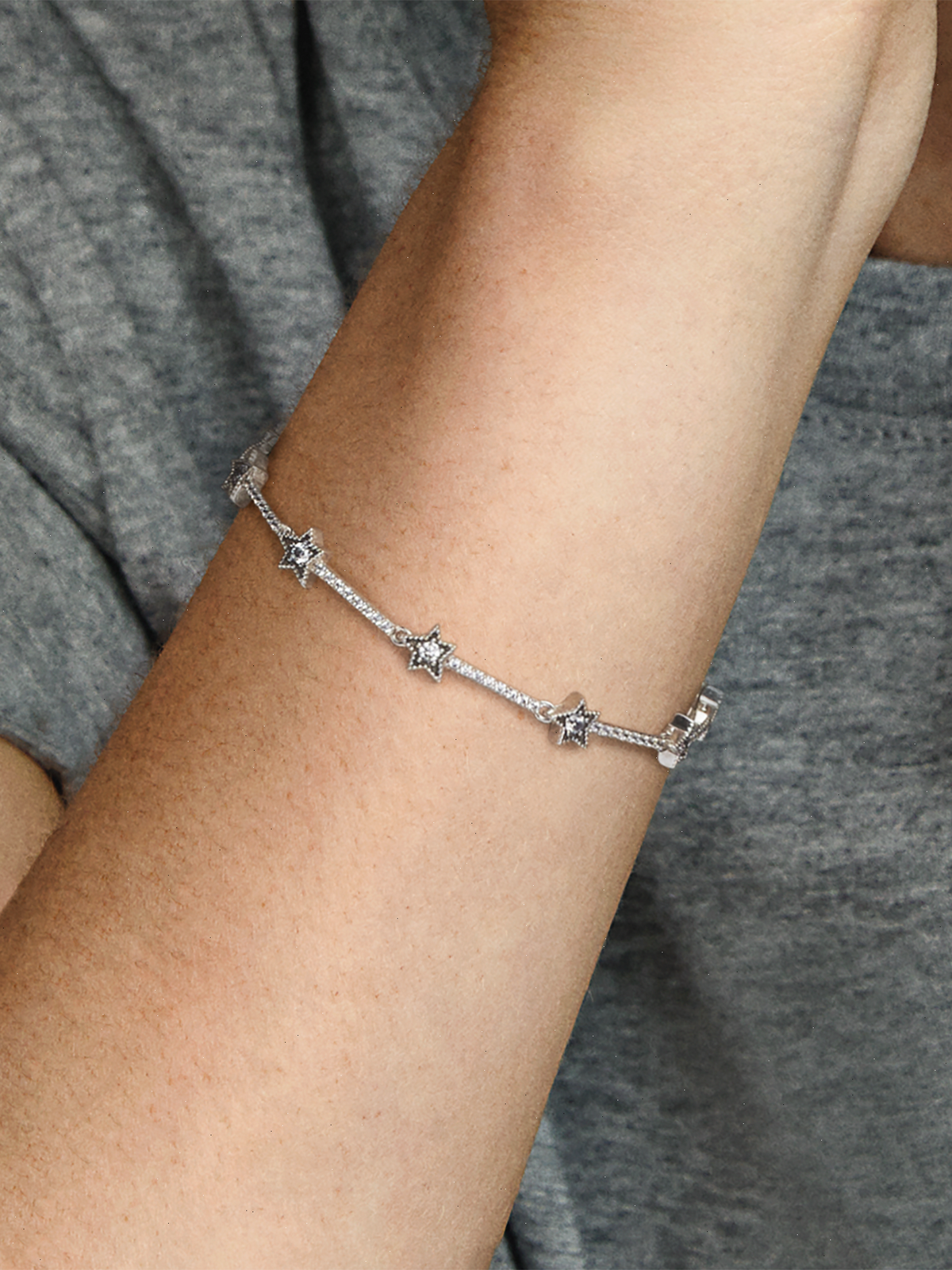 Celestial Stars Bracelet - Sterling silver
