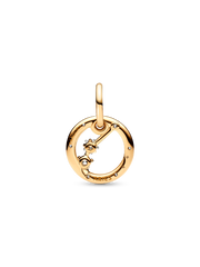 Aries Zodiac Dangle Charm - 14k gold plating