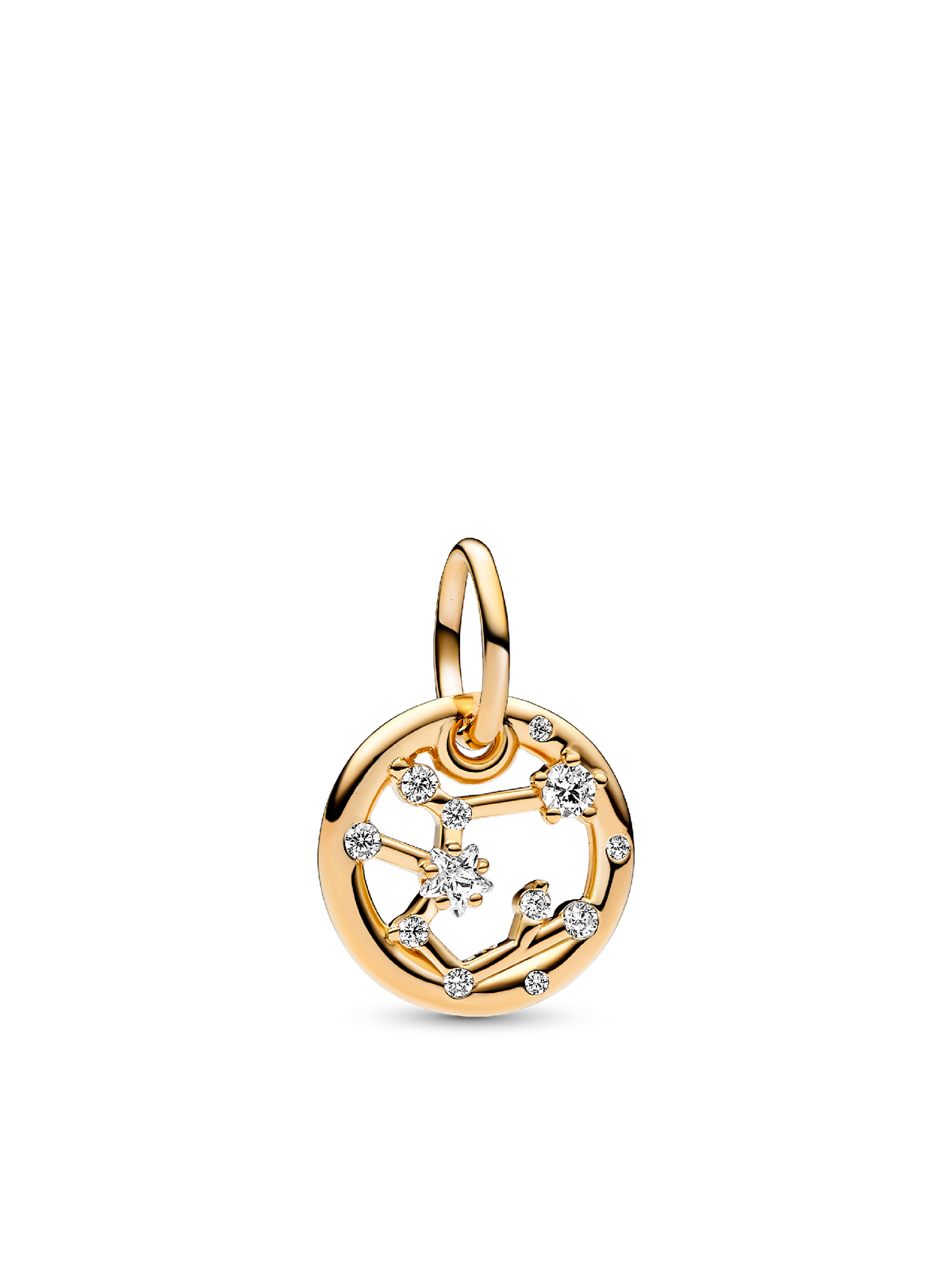 Sagittarius Zodiac Dangle Charm - 14k gold plating