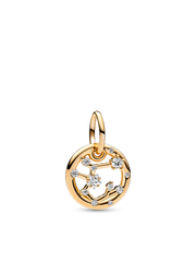 Sagittarius Zodiac Dangle Charm - 14k gold plating