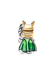 Marvel Loki Charm - Sterling silver, 14k gold plating