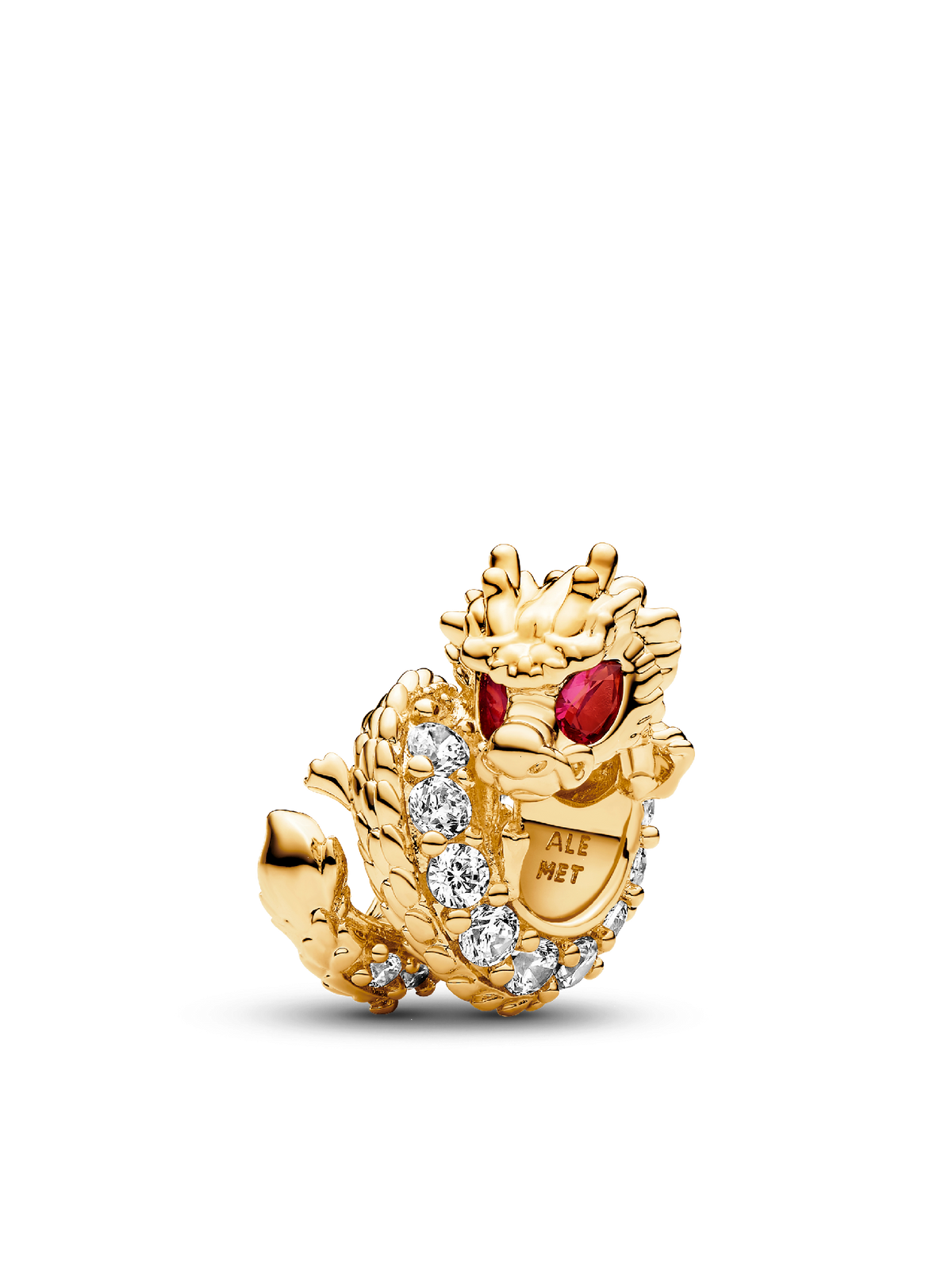 Dragon Charm - 14k gold plating