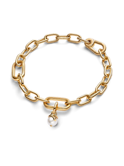 Pandora ME Snake Pearlescent Mini Dangle Charm - 14k gold plating