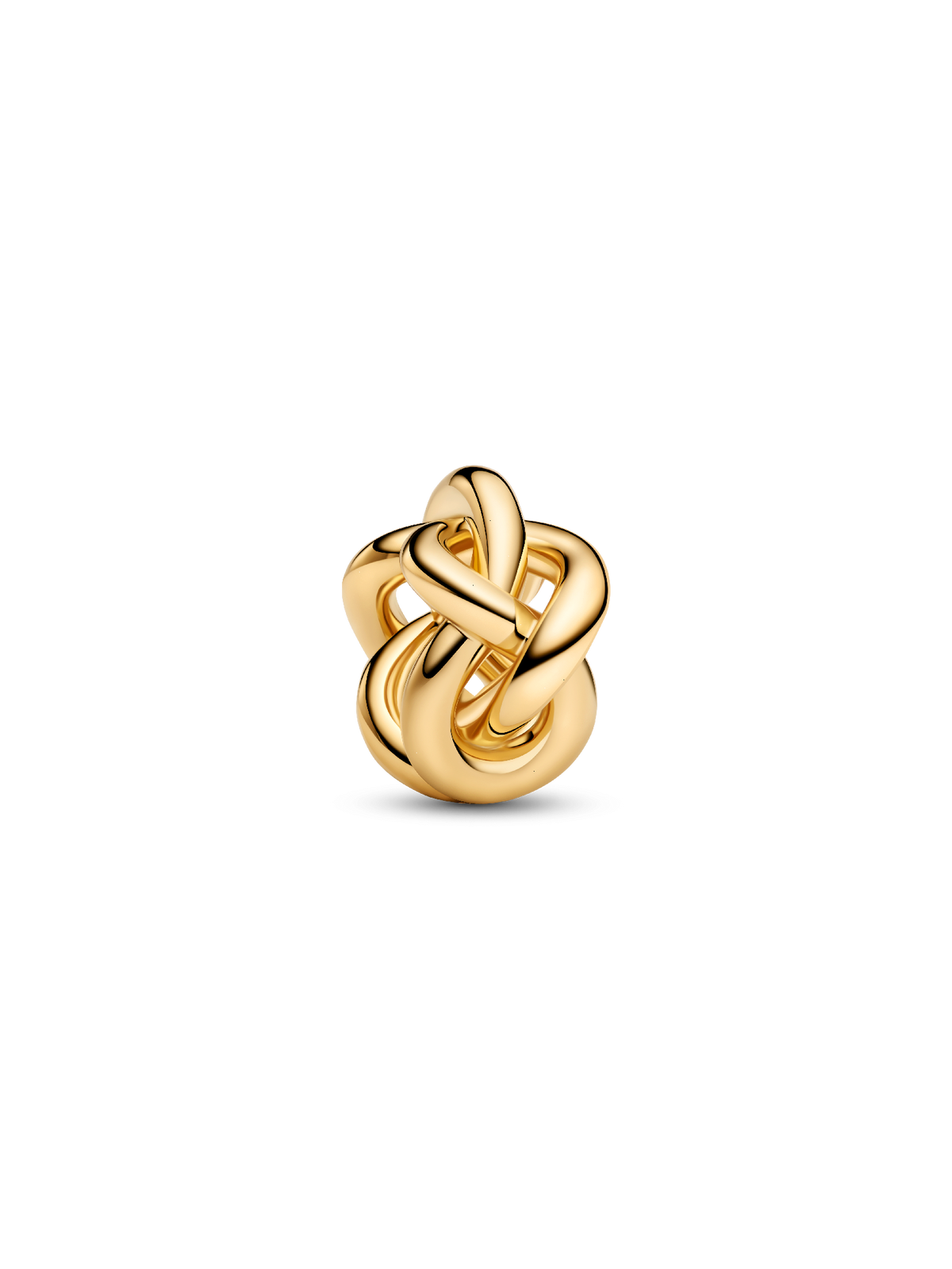 Infinity Knot Charm - 14k gold plating