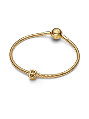 Letter B Alphabet Charm - 14k gold plating